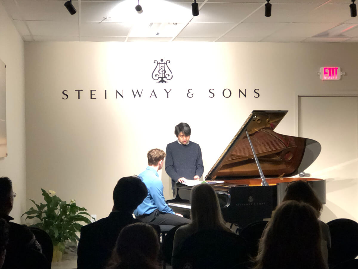 Masterclass with Steinway Artist Sean Chen
