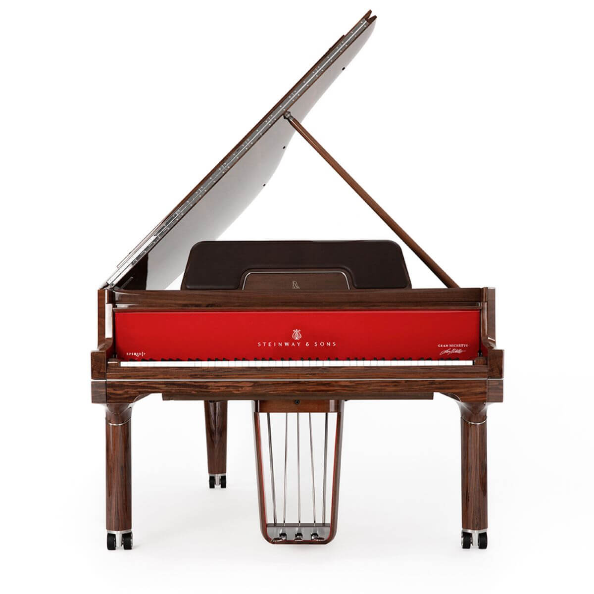 Front view of Gran Nichetto Model B — The Walnut Veneer